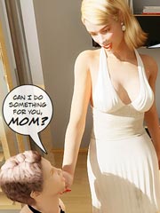 Mom domination Part 2 - Father and Son are slaves for mommy…